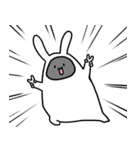 ずぼらうさぎ（個別スタンプ：20）