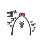 いつものにわとりさん。（個別スタンプ：4）