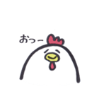 いつものにわとりさん。（個別スタンプ：8）