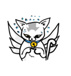 白猫天使 小雪（個別スタンプ：34）