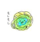 おかしな蛍光モンスター（個別スタンプ：11）