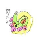 おかしな蛍光モンスター（個別スタンプ：33）