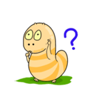 funny worm（個別スタンプ：5）