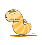 funny worm（個別スタンプ：17）