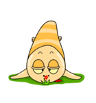 funny worm（個別スタンプ：35）