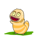 funny worm（個別スタンプ：36）