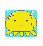 カラフルクラゲ（個別スタンプ：14）