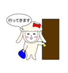 りんちゃんのもこもこうさぎ（個別スタンプ：13）