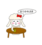 りんちゃんのもこもこうさぎ（個別スタンプ：18）