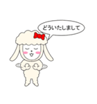 りんちゃんのもこもこうさぎ（個別スタンプ：30）