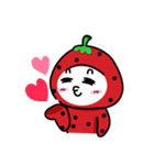 strawberry cute（個別スタンプ：3）
