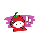 strawberry cute（個別スタンプ：5）