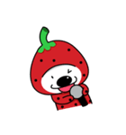 strawberry cute（個別スタンプ：21）