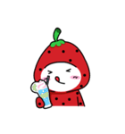 strawberry cute（個別スタンプ：25）