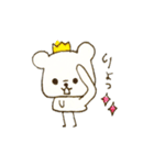 あくまとばぶーんマン（個別スタンプ：6）