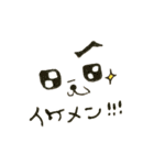 あくまとばぶーんマン（個別スタンプ：32）