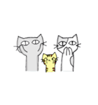 Tiny Cat and The Gang（個別スタンプ：19）