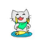 Tiny Cat and The Gang（個別スタンプ：32）