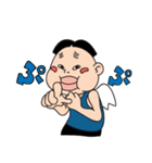 降臨！上から天使しげお（個別スタンプ：4）