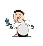 降臨！上から天使しげお（個別スタンプ：11）