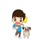 The Boy and his dog（個別スタンプ：7）