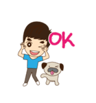 The Boy and his dog（個別スタンプ：9）