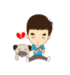 The Boy and his dog（個別スタンプ：16）