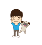 The Boy and his dog（個別スタンプ：18）