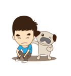 The Boy and his dog（個別スタンプ：21）