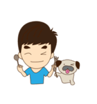 The Boy and his dog（個別スタンプ：25）