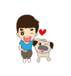 The Boy and his dog（個別スタンプ：36）