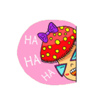 Mushroom and friends (English Version)（個別スタンプ：1）