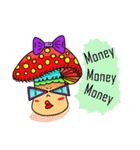 Mushroom and friends (English Version)（個別スタンプ：3）