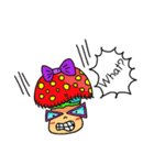 Mushroom and friends (English Version)（個別スタンプ：10）