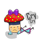 Mushroom and friends (English Version)（個別スタンプ：13）
