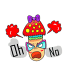 Mushroom and friends (English Version)（個別スタンプ：17）