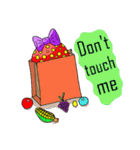 Mushroom and friends (English Version)（個別スタンプ：20）