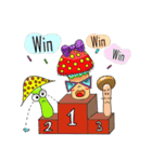 Mushroom and friends (English Version)（個別スタンプ：21）