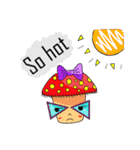Mushroom and friends (English Version)（個別スタンプ：23）
