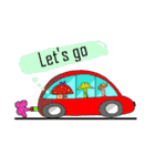 Mushroom and friends (English Version)（個別スタンプ：39）