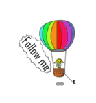 Mushroom and friends (English Version)（個別スタンプ：40）