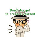 A collection of 'Don't Forget' (Int'l)（個別スタンプ：15）