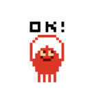 pixel aliens（個別スタンプ：1）