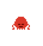 pixel aliens（個別スタンプ：28）