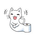 トイレの猫様（個別スタンプ：1）