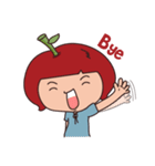 lucky Apple-Dora ＆ Happy Kiwi-King（個別スタンプ：4）