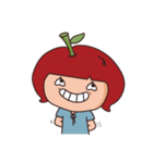 lucky Apple-Dora ＆ Happy Kiwi-King（個別スタンプ：6）