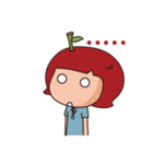 lucky Apple-Dora ＆ Happy Kiwi-King（個別スタンプ：10）
