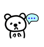 落書きクマちゃん（個別スタンプ：6）