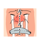 迫り来る顔面（個別スタンプ：3）